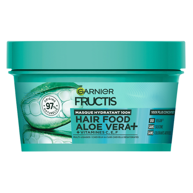 Masque capillaire hydratant à l'aloé vera FRUCTIS - pot 320ml