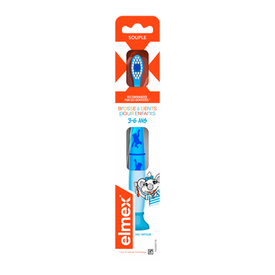 Brosse à dents ELMEX anti-caries enfants 3-6 ans x1