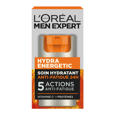 Soin visage anti-fatigue vitamine c hydratant L'ORÉAL MEN EXPERT