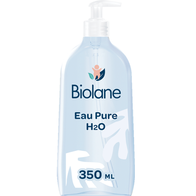 Eau pure H20 apaise et protège nettoyant sans rinçage BIOLANE 350ml