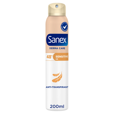Déodorant spray SANEX Derma Care peaux sensible anti-transpirant 48h 200ml