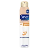 Déodorant spray SANEX Derma Care peaux sensible anti-transpirant 48h 200ml