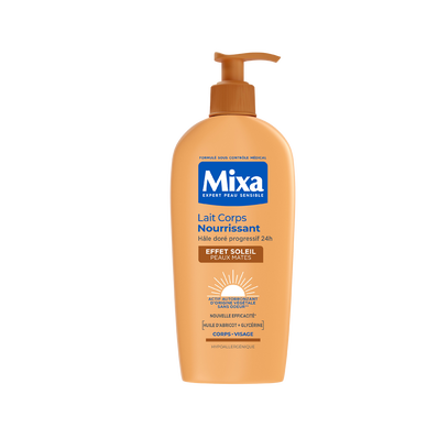 Lait corps MIXA soleil peaux mates 250ml