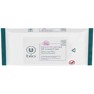 Lingettes toilette intime pocket x10