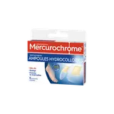 Pansements hydro colloîdes pour ampoules MERCUROCHROME, x6