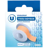 Sparadraps tissu soyeux couleur chair U 5m x 2,5cm