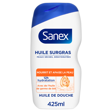 Huile de douche surgras SANEX Derma Care 425ml