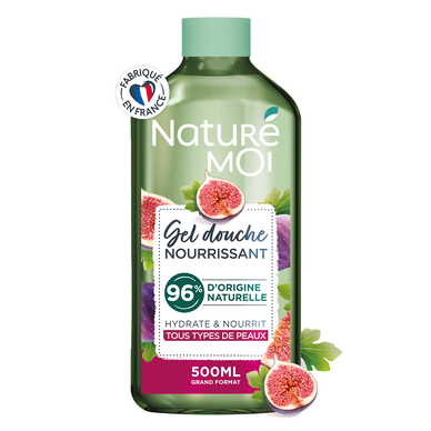 Gel douche nourissant figue NATURE MOI 500ml