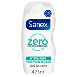 Gel douche SANEX Zero corps-visage-cheveux peaux normales 475ml