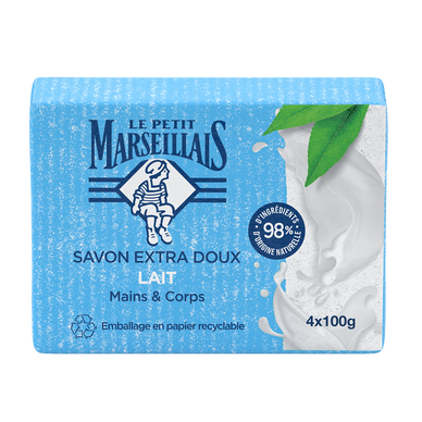 Savon solide au lait LE PETIT MARSEILLAIS 200g