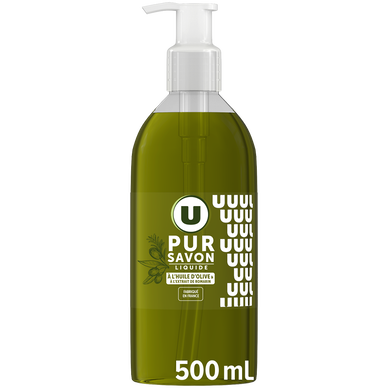 Savon liquide pur U en flacon 500mL