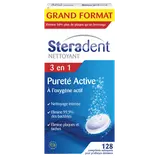 Nettoyant Prothèses Dentaires Pureté Active 3 En 1 - STERADENT - x128