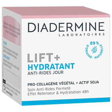 Soin visage anti-rides de jour lift hydratant DIADERMINE, 50ml