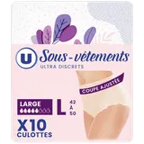 Sous-vêtements incontinence femme - Taille L - x10