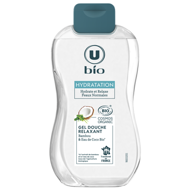 Gel douche relaxant bambou et eau de coco flacon 250ml