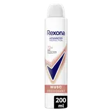 Déodorant femme musc spray anti-transpirant 72h REXONA 200ml