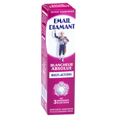 Dentifrice blancheur absolue EMAIL DIAMANT, tube de 75ml