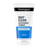 Gel nettoyant visage exfoliant vivifiant peaux normales deep clean NEUTROGENA - tube 150 ml