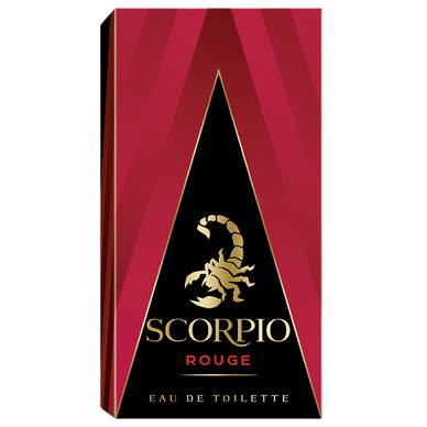 Eau de toilette Homme Rouge SCORPIO, Vaporisateur 75ml
