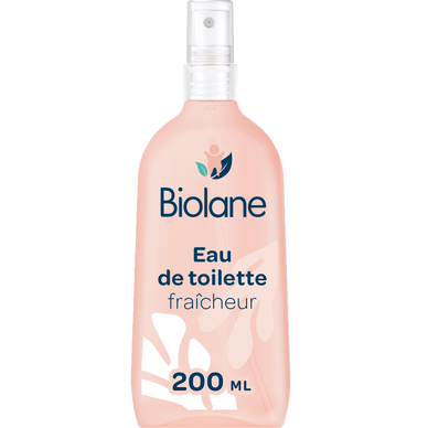 Eau de toilette fraîcheur BIOLANE spray 200ml