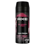 Déodorant homme cherry fizz 72h parfum prestige AXE spray 150ml