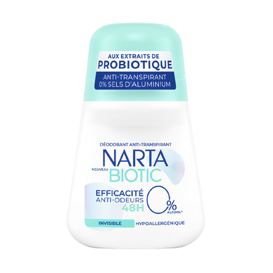 Déodorant femme peaux sensibles NARTA - bille 50ml