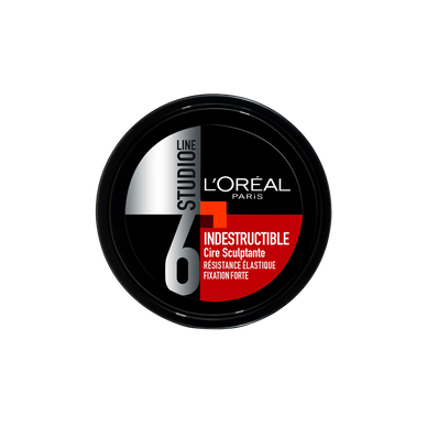 Cire coiffante sculptante indestructible STUDIO LINE - pot 75ml
