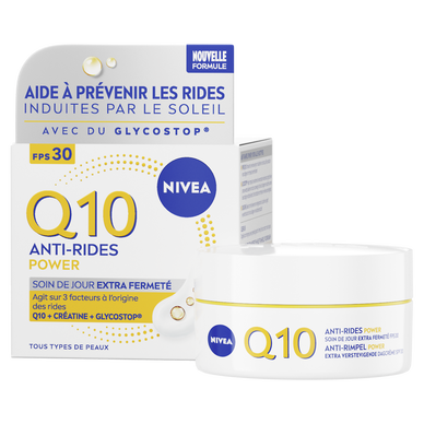 Crème Jour Anti-Rides Q10 SPF30 NIVEA Visage 50ml