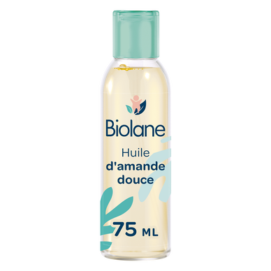 Huile d'amande douce BIOLANE, 75ml