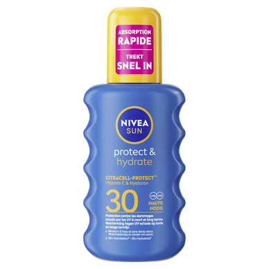 Crème solaire Spray solaire NIVEA SUN protect&hydrate SPF30 200ml
