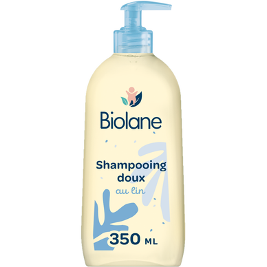 Shampooing BIOLANE doux au lin 350ml
