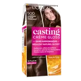 Coloration cheveux n°500 châtain clair casting crème gloss L'ORÉAL PARIS