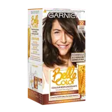 Coloration cheveux n°22 châtain naturel permanente belle color GARNIER