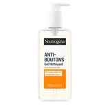 Gel nettoyant visage anti boutons peaux acnéiques NEUTROGENA - pompe 200 ml