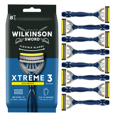 Rasoirs Jetables Xtreme 3 Ultimate Comfort WILKINSON - x8