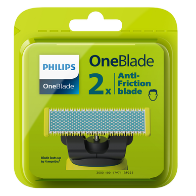 Lames rasoir PHILIPS one blade anti-friction x2