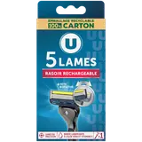 Rasoir système masculin 5 lames