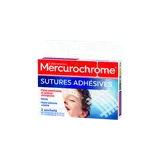 Pansements sutures adhésives MERCUROCHROME 16 unités