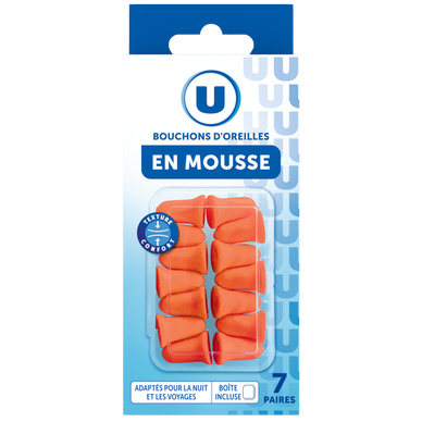Protection auditive en mousse, x14