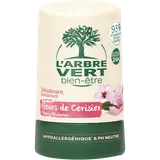 Déodorant fleur cerisier L'ARBRE VERT BIEN ETRE 50ml