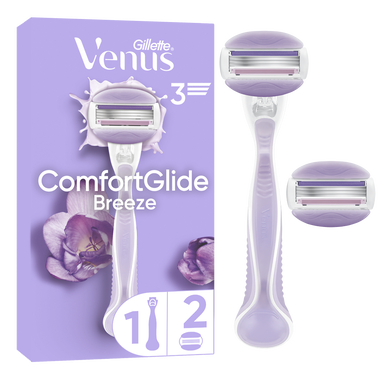 Rasoir ComfortGlide Breeze VENUS + 2 recharges