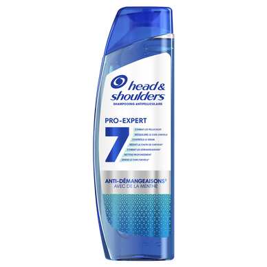 Shampoing antipelliculaire HEAD&SHOULDERS Pro-Expert 7 Actions Anti-Démangeaisons 250ml