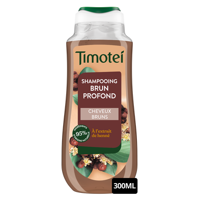Shampooing TIMOTEI Brun Profond 300 ml