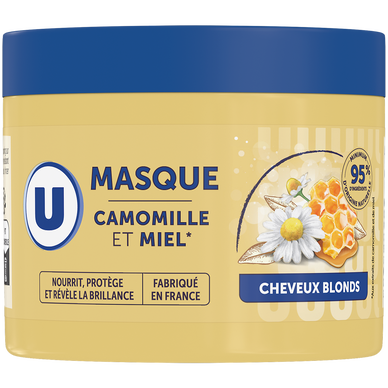 Masque capillaire Cheveux blonds camomille & miel - 300ml