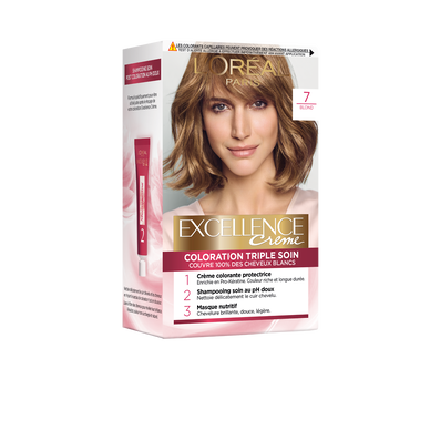 Coloration cheveuxn°7 blond permanente L'ORÉAL PARIS