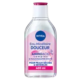 Démaquillant pour le visage micellaire 0% pour peaux sèches et sensibles NIVEA, 400ml
