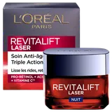 Crème visage nuit anti-âge revitalift laser L'ORÉAL PARIS - pot 50ml