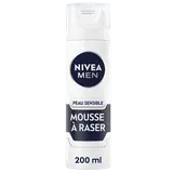 Mousse à raser Sensitive NIVEA FOR MEN, 200ml