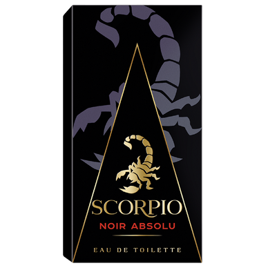 Eau de toilette Homme Noir absolu SCORPIO, Vaporisateur 75ml