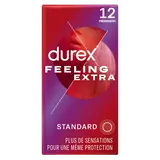 Préservatifs Feeling Extra Fins & Extra Lubrifés - DUREX - x12